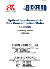FI-8000 Operating Manual